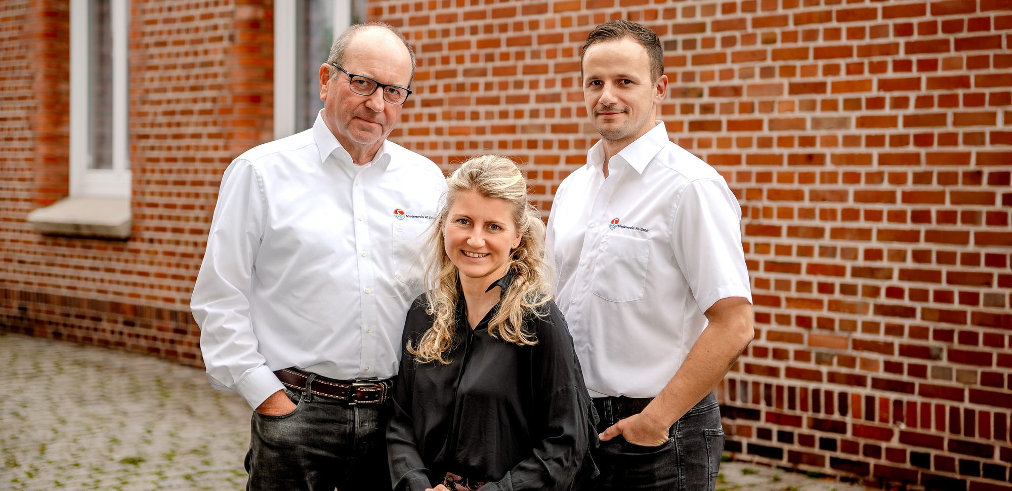 Wilhelm Schlosser, Caroline Preißer und Thomas Preißer, das Führungsteam von Schadenservice WS